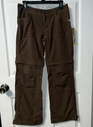 Mountain Hardwear Convertible Corsica Pants Shorts Outdoor hiking brown cargo thumbnail 2