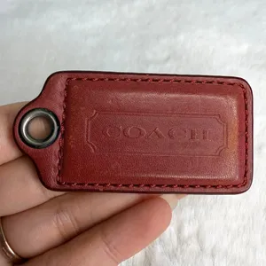 2.5" COACH Fob Bag Charm Hang tag Hangtag thumbnail 1