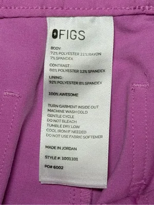 Figs Women’s Pink Cloud Uman Relaxed Jogger Scrub Pants thumbnail 5