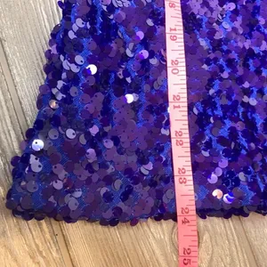 NWT Wayf blue sequin camisole tank top sz‎ m thumbnail 5
