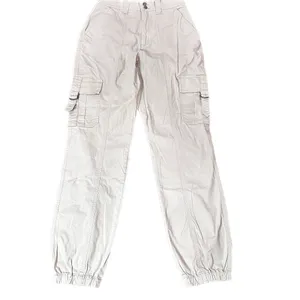 Garage Billie Bubble Beige Jogger Utility Cargo Women Pants Small NWT thumbnail 3