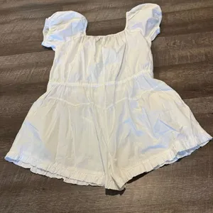 Free People A Sight For Sore Eyes White Romper thumbnail 10