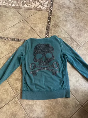 Women’s Affliction Zip-Up Sweater thumbnail 3