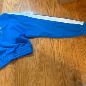 ⭐️Garage Bright Blue Hoodie with White Patch Detail thumbnail 5