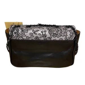 Patricia Nash Womens Chantilly Lace‎ Lorenza Crossbody Bag Black White NWT thumbnail 3