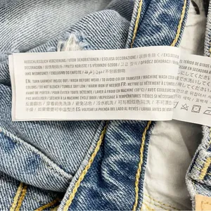 Abercrombie & Fitch A&F Mom Jean Button Fly Crop Medium Wash Raw Hem Size 25 | 0 thumbnail 9