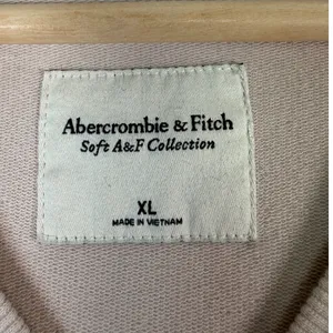 Abercrombie & Fitch Soft‎ A&F Collection Crewneck Sweatshirt Taupe XL thumbnail 6