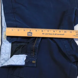 J.Crew Chino Shorts Women 10 Navy Blue Cotton Twill Mid Rise 4 Inseam Casual thumbnail 6