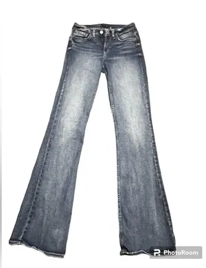 Silver jeans mid rise boot cut size   28x33 thumbnail 2