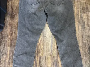 GAP Women's Black Washed Skinny Jeans with Button-Fly thumbnail 2