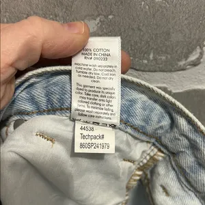 PacSun High Rise Dad Jeans Light Wash Straight Leg 90s Model Off Duty Siz 25 NWT thumbnail 13