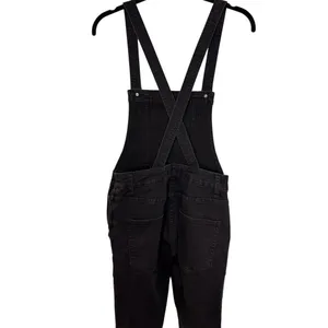 Free People Overalls Womens Size 24 Washed Black Denim Skinny Leg Bib thumbnail 8