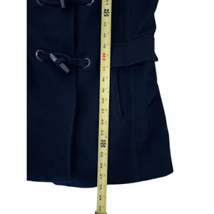 PENDLETON ROSLYN WATERPROOF LAMBSWOOL BLEND HOODED COAT BLUE NAVY Size Small thumbnail 6