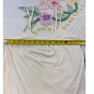 Grace & Lace‎ Cream Ruffle Slip Dress Sleeveless Casual Summer Dress Size S thumbnail 4