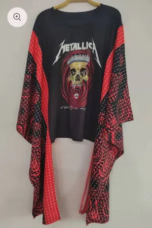 Neona boutique graphic katana shirt Metallica thumbnail 1
