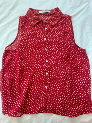 Forever 21 Crepe Blouse thumbnail 1