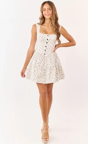 Lime Lush Denim Dress thumbnail 1