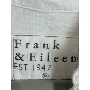Frank & Eileen Polo Shirt Lauren‎ Dress Womens XS White Collared thumbnail 5