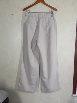 NWT Abercrombie & Fitch Sloane Tailored Ultra High Rise Wide Leg Pants 30/10R thumbnail 4
