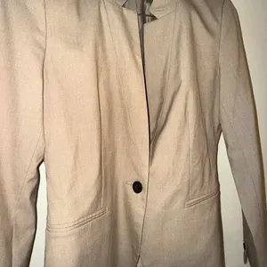 Zara tan basic blazer thumbnail 2