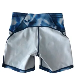 Lululemon Train Times Short 6” Inseam Mini Blush Blossom Alpine White Blue Sz 8 thumbnail 15