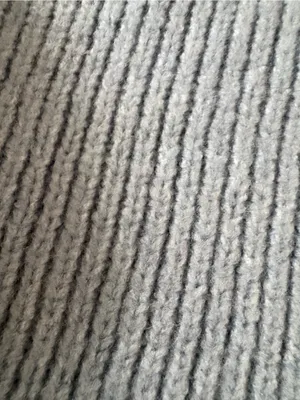 Abercrombie & Fitch Light Blue Ribbed Mock Neck Sweater thumbnail 4