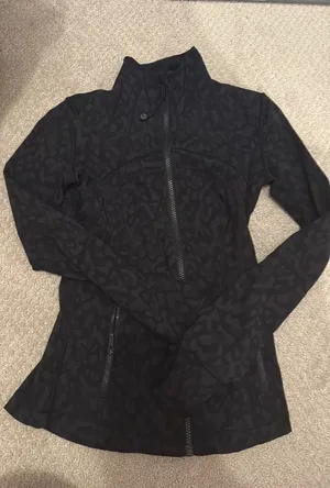 Align Jacket Lululemon Black Camo thumbnail 1