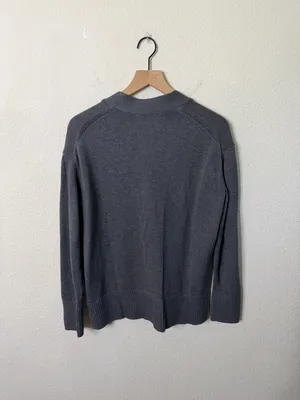 Everlane Classic Cardigan in Everyday Cotton Gray Mens‎ Size S thumbnail 5