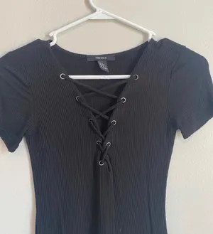 Forever 21 Laced Bodysuit thumbnail 3