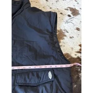 Free People Movement Off The Bleachers Vest In Black Size Medium thumbnail 9
