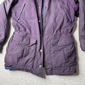 Women's Vintage L.L.‎ Bean Small Parka Winter Coat Thinsulate Hooded thumbnail 2