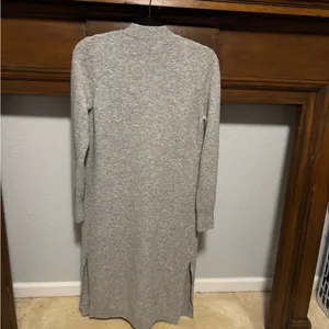 Loft Women's Gray Open Front Sweater thumbnail 2