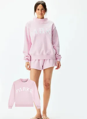 PARKE polka dot varsity heritage mockneck  thumbnail 5