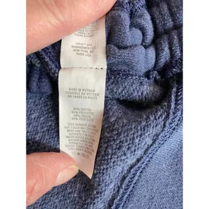 Aerie Blue Side Ruched Pullover Hoodie Sweatshirt Small thumbnail 7