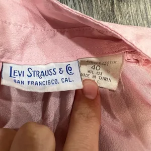 Vintage Levi’s Pale Pink Blouse thumbnail 5