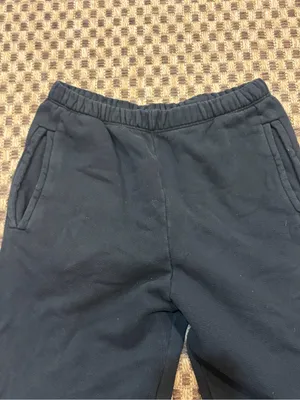 JOAH BROWN SWEATPANTS Joggers Size S/M GUC 100% Cotton Made in USA thumbnail 2