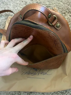 Patricia Nash Leather Backpack thumbnail 5
