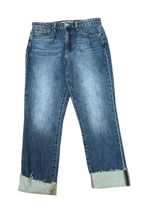 Joes Jeans High Rise Straight Ankle Medium Wash‎ Coffee Size 30 thumbnail 1
