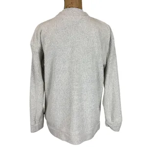 Woolly Threads Texas A&M University Mock‎ Neck Pullover Sweater Gray Size Small thumbnail 3