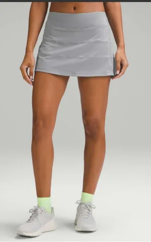 Lululemon Pace Rival Mid-Rise Skirt Size: 8T thumbnail 1