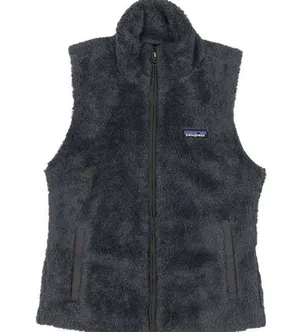 Patagonia Los Gatos Vest- Fleece Zip Up Dark Grey Charcoal Women’s Small thumbnail 2