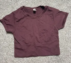 Aerie offline cropped short sleeve thumbnail 1