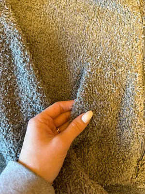 SKIMS Cozy Cropped Zip thumbnail 3