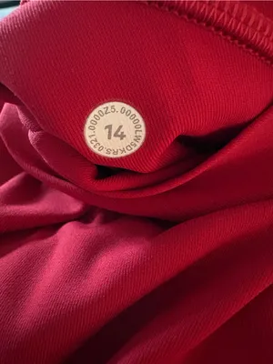 Lululemon Fast and Free High-Rise Tight 28" leggings Size 14 in Oxford Red thumbnail 9