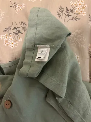 Amazon Sage green linen blend tank top thumbnail 6
