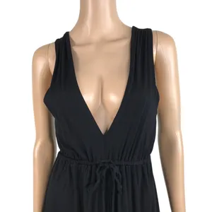 KIMCHI BLUE Hi Low Maxi Dress Women XS Black Party Resort Whimsygoth Boho NWT thumbnail 6