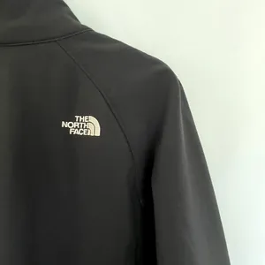 The North Face black full zip jacket pockets women's size 12 athletic warm thumbnail 7