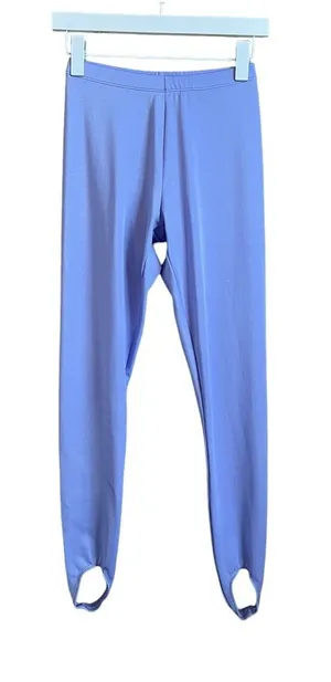 Re/done Danskin Stirrup Leggings Lilac Purple Size Small 90s Ballet Athleisure thumbnail 1
