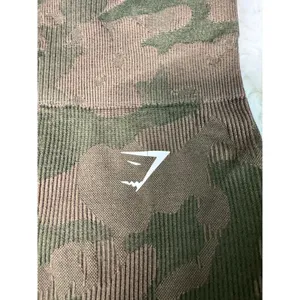 Gymshark Camo Seamless Leggings XS Olive Black High Rise Workout Activewear thumbnail 5
