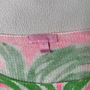 Lilly Pulitzer Pineapple Green Pink Printed Cotton Longsleeve thumbnail 2